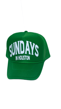Image 1 of EMERALD GREEN TRUCKER HAT