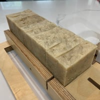 Image 2 of Lavender Oatmeal Goatmilk Soap Handcrafted Natural Rustic Soap