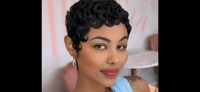 PREMIUM LOOKChic Pixie Cut Human Hair Wig