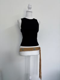 Image 1 of 00s Brown leather belt