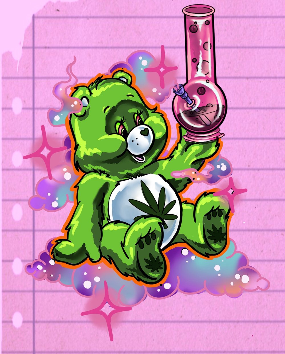 Image of Care bear prints ! 