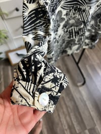 Image 3 of Vintage printed silk top