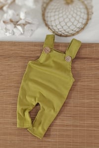 Image 1 of Newborn romper for photo shoots | Dylan | yellow green