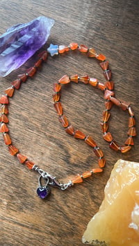 Image 1 of Pumpkin spice candy necklace 