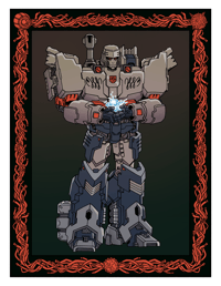 Image 2 of Megatron Print (PREORDER)