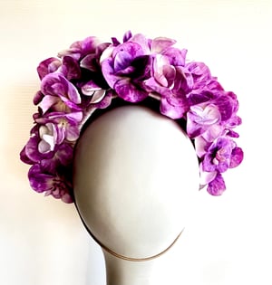 Image of Lilac/lavender flower crown 