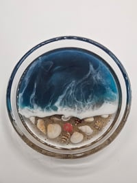 Image 1 of assorted glass trays