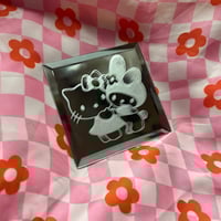 Image 2 of Mini Engraved Mirror Wall Hanging (Hello Kitty x My Melody) 