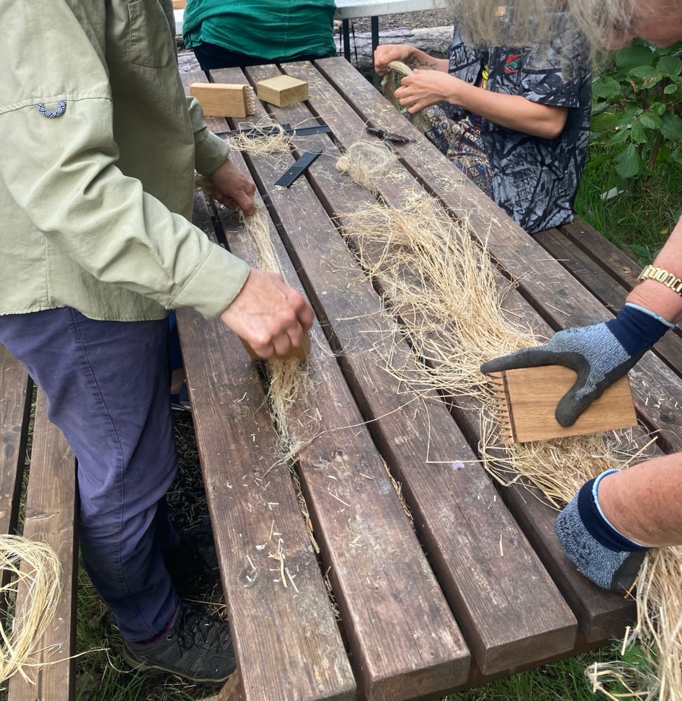 Image of Flax to Linen workshop 