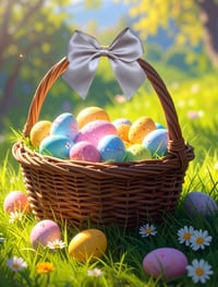 Image 4 of 10cm self adhesive satin bow 6 pack