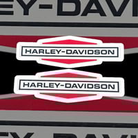 Image 1 of HD red & black