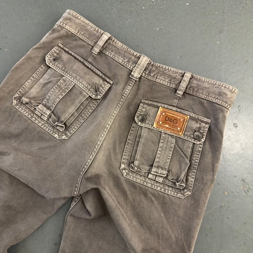 Image of SS 2008 Dolce & Gabbana Multipocket Cargos, size 36