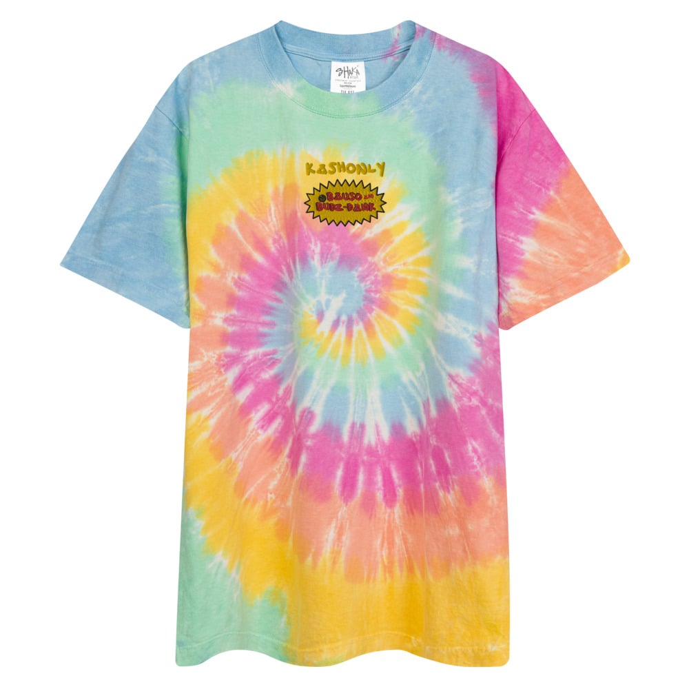 Image of B&BD OVERSIZED TIE-DYE T-SHIRT