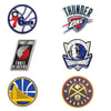 NBA logo croc charms 