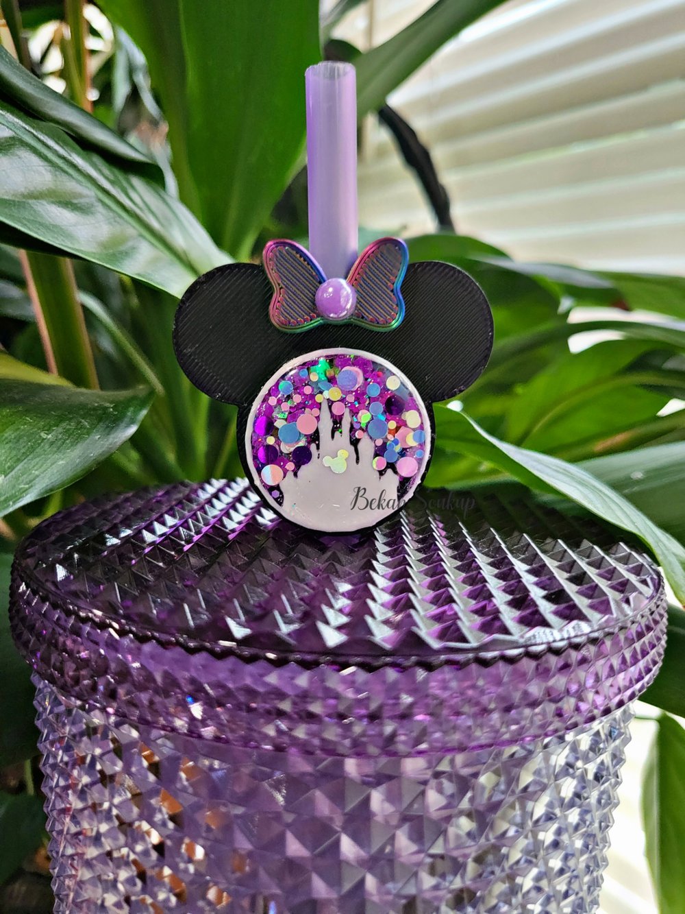 Image of Inspired Disney movie strawtopper 
