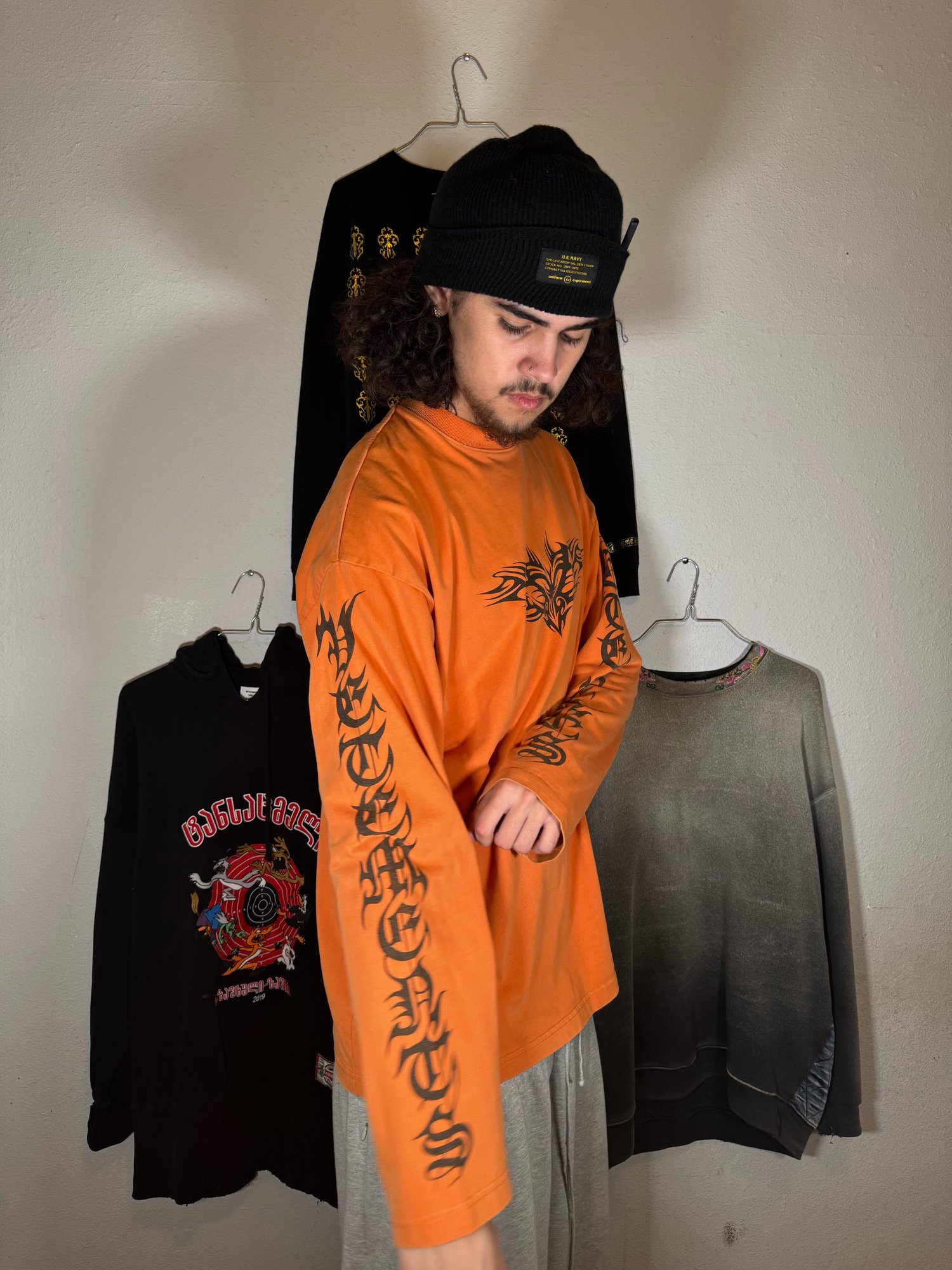 Image of Vetements Tattoo Logo Longsleeve