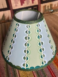 Image 4 of "The Alexander" - Hand Painted Patterned Lampshade for a Table Lamp