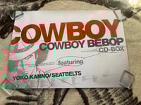 Image 1 of Original Cowboy Bebop/Yoko Kanno/Setbelts CD-Boxset promo poster. 