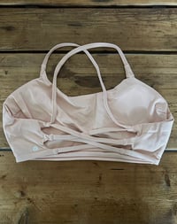 Image 2 of Orb cross back bra - Soft Pink