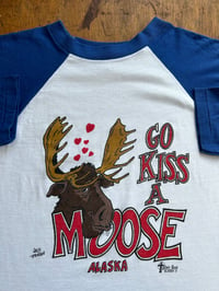 Image 1 of 1980s Go Kiss A Moose Sz M