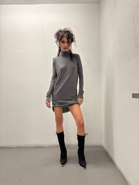 Image 5 of Rick Owens Lilies Turtleneck Dress - Size 6