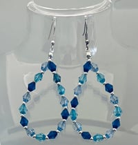 Bicone Earrings Ocean Breeze