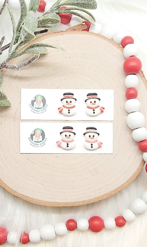 Image of Snowman Studs