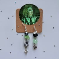 Image 1 of Beetlejuice Complex Earrings ꩜