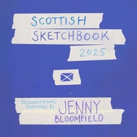 Image 1 of Scottish Sketchbook 2025 - Sketchbook Zine