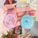 One Piece Tamagotchi Keychains