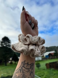 Image 1 of Sweater Knit Scrunchie