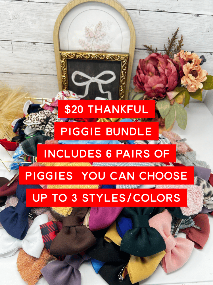 Image of Thankful  Piggie Bundle 