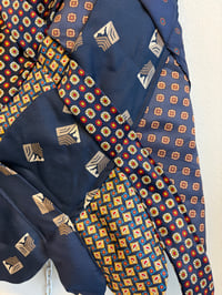 Image 13 of Tie top, dark blue (xs-l)