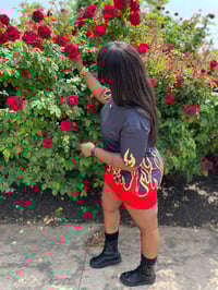 Image 3 of Flamin Hot shirt dress