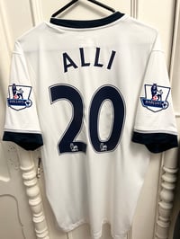 Image 7 of Tottenham Hotspur “ALLI 20” 2015/16 Home Shirt + patches (L)