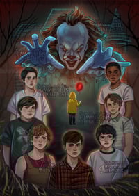 Image 1 of ART PRINTS: Spooky Clown