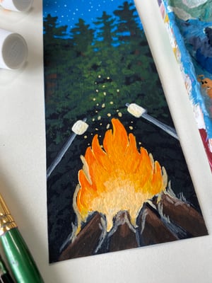 Bonfire Bookmark