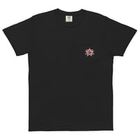Image 1 of Cowboy Carter Avengers Unisex Garment-Dyed Pocket T-shirt - Logo Black