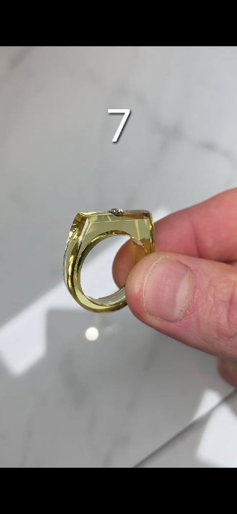 Image of Gemstone Ring Drop