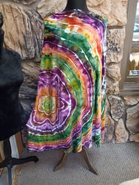 Image 2 of Size 18-20 Women's ice dyed mandala skirt