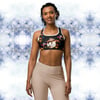 LAS GIDI TRAFFIC BOUTIQUE SPORTS BRA (BRN/WHT)