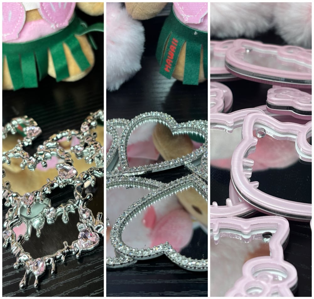 Image of heart X HK mirrors