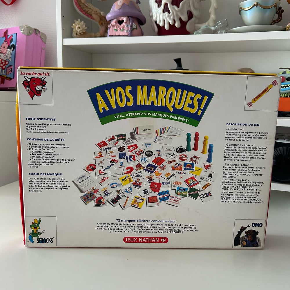 Image of JEU A VOS MARQUES