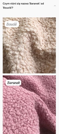 Image 22 of Kosmetyczka Bouclé MIDI/ Baranek MIDI - RESZTA KOLORÓW