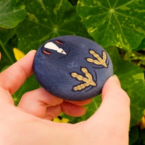 Coot Plush Button