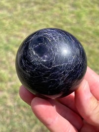 Image 4 of Charoite & Aegirine Sphere I Siberia Russia #2970