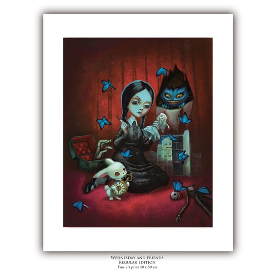 Image of Wednesday and friends