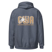 Image 4 of CHRISTIAN WATERFOWLERS ASSOCIATION CWA BACK AND FRONT BRANDED UNISEX HOODIE 