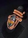 Adjustable Blue Tiger Eye Ring #1 South Africa