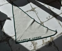 Image 9 of Bramble Green Lambswool Shawl - Made in Scotland